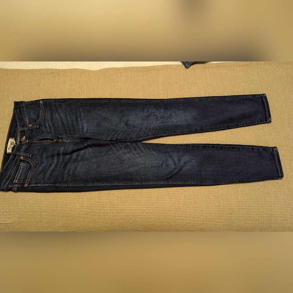 MADEWELL 10" high rise skinny jeans
